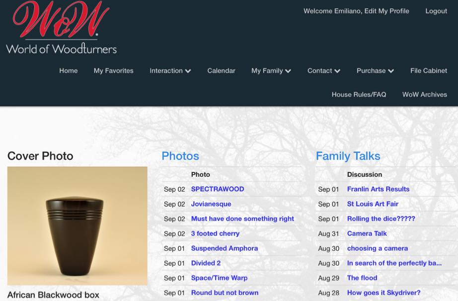 African Blackwood box, WOW cover of the day   African Blackwood box, WOW cover of the day