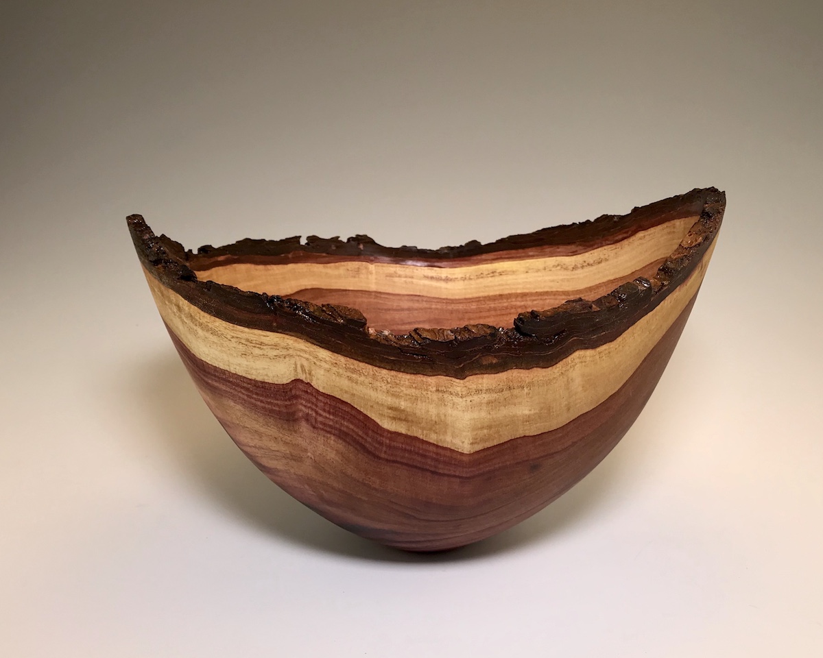 Maui Milo Natural Edge Bowl   Maui Milo Natural Edge Bowl